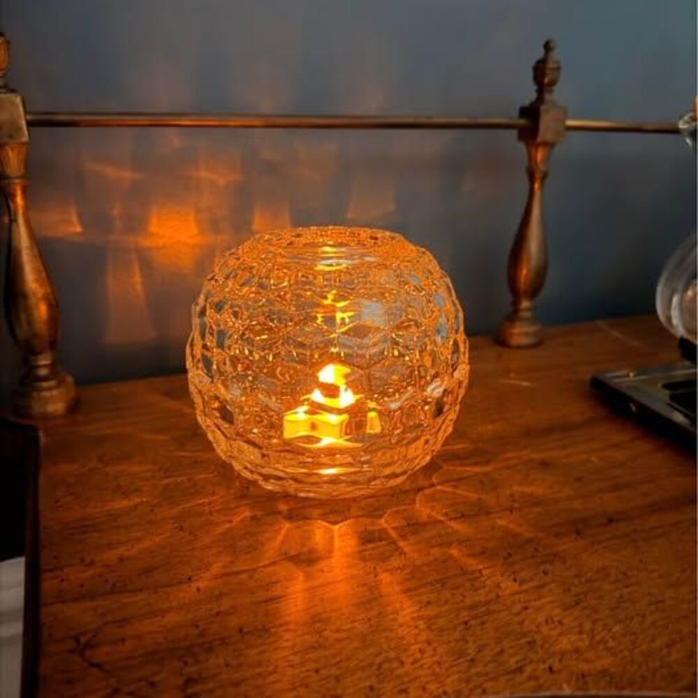 HOMCO Clear Glass Fairy Lamp